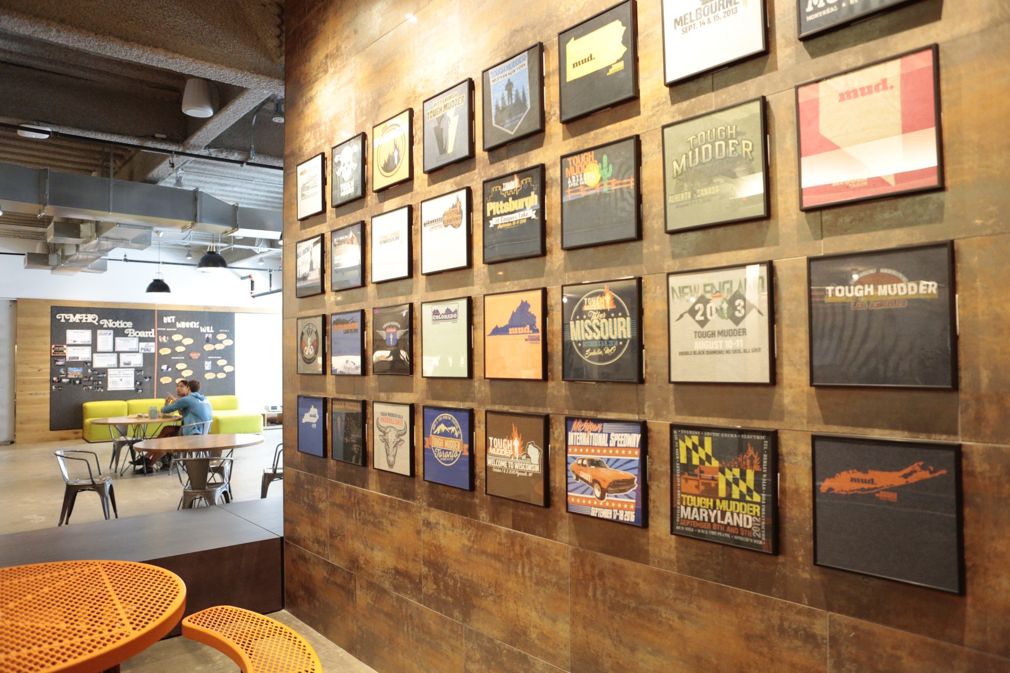 Tough Mudder Wall of Events